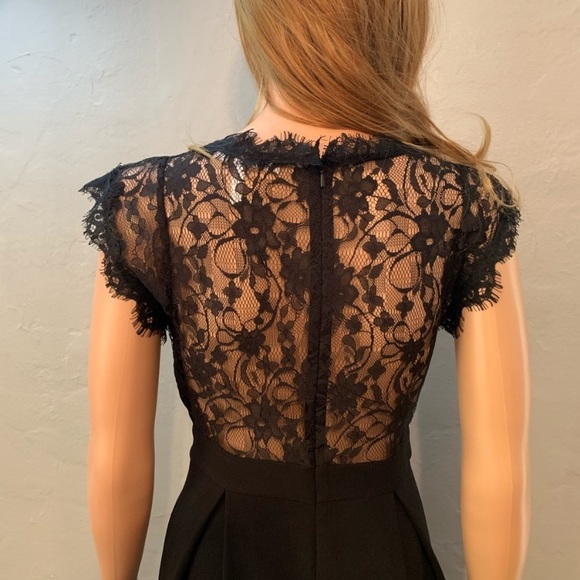 BCBGeneration Lace-Back Pleated Dress - Picture 6 of 7